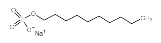 sodium decyl sulfate structure