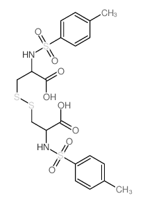 L-Cystine,N,N'-bis[(4-methylphenyl)sulfonyl]- Structure