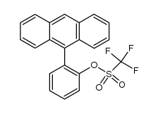 9-(2-hydroxyphenyl)anthracene triflate结构式