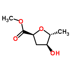 D-arabino-Hexonic acid, 2,5-anhydro-3,6-dideoxy-, methyl ester (9CI)结构式
