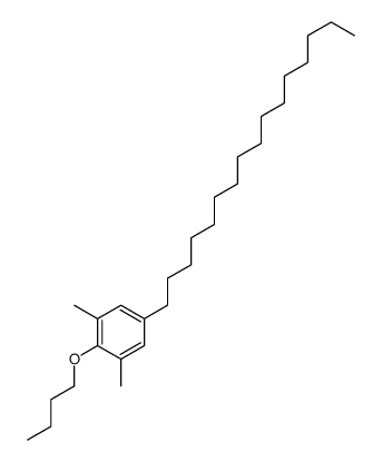 2-butoxy-5-hexadecyl-1,3-dimethylbenzene Structure