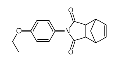 2-(4-Ethoxyphenyl)-3a,4,7,7a-tetrahydro-4,7-methano-1H-isoindole-1,3(2H)-dione Structure