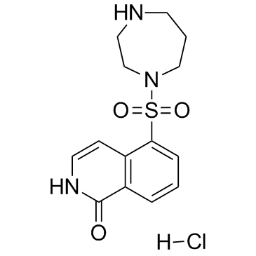 HA 1100盐酸盐(羟基法舒地尔盐酸盐)结构式