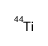 titanium-44 Structure