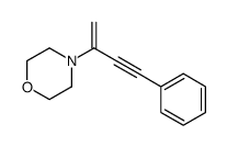 4-(4-phenylbut-1-en-3-yn-2-yl)morpholine结构式