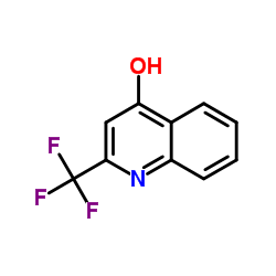 4-羟基-2-三氟甲基喹啉结构式