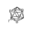 9-iodo-1,7-dicarba-closo-dodecaborane Structure