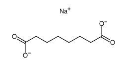 Octanedioic acid, disodium salt结构式