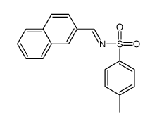 4-methyl-N-(naphthalen-2-ylmethylidene)benzenesulfonamide结构式