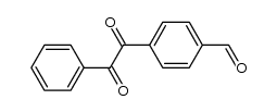 1-(4-formylphenyl)-2-phenylethane-1,2-dione结构式