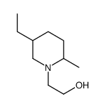 2-(5-ethyl-2-methylpiperidin-1-yl)ethanol Structure