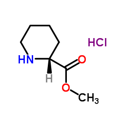 (R)-哌啶-2-甲酸甲酯盐酸盐结构式