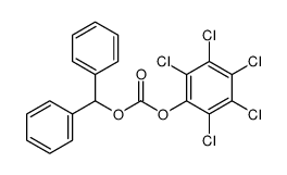 benzhydryl (2,3,4,5,6-pentachlorophenyl) carbonate Structure