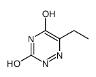 6-ethyl-2H-1,2,4-triazine-3,5-dione Structure