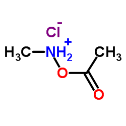 O-乙酰基-N-甲基羟胺盐酸盐结构式