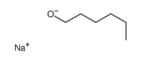sodium,hexan-1-olate Structure