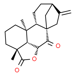 6α-Hydroxy-7-oxokaura-16-ene-18-oic acid lactone结构式