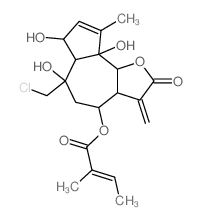 泽兰氯内酯结构式