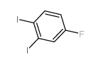 1,2-二碘-4-氟苯结构式