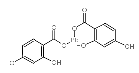 4-羟基水杨酸铅结构式