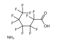 ammonium undecafluorohexanoate structure