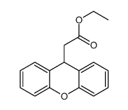ethyl 2-(9H-xanthen-9-yl)acetate Structure