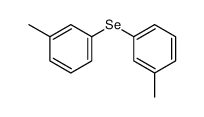 1-methyl-3-(3-methylphenyl)selanylbenzene Structure