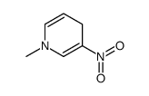 1-methyl-3-nitro-4H-pyridine Structure