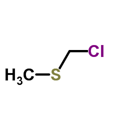 Chloromethyl Methyl Sulfide Structure