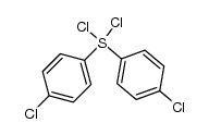 dichloro-bis-(4-chloro-phenyl)-λ4-sulfane结构式