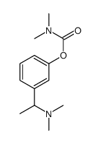 3-[1-(二甲基氨基)乙基]苯酚二甲基氨基甲酸酯结构式