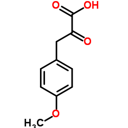 3-(4-Methoxyphenyl)-2-oxopropanoic acid结构式