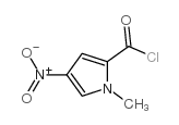 1-甲基-4-硝基-1H-吡咯-2-羰酰氯结构式