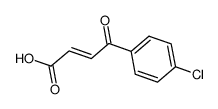 反-3-(4-氯苯甲酰)丙烯酸结构式