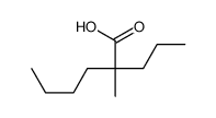 2-methyl-2-propylhexanoic acid Structure