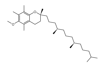(R,R,R)-α-tocopherol methyl ether结构式