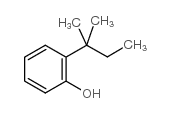2-叔戊基苯酚结构式