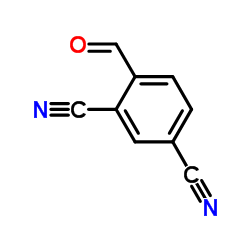 4-formylbenzene-1,3-dicarbonitrile结构式