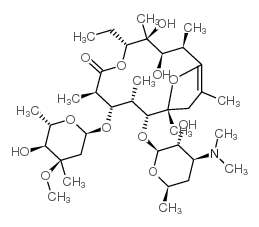 红霉素A烯醇醚结构式