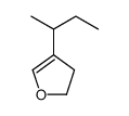 4-[(S)-1-Methylpropyl]-2,3-dihydrofuran Structure
