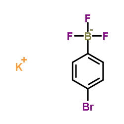 4-溴苯基三氟硼酸钾结构式