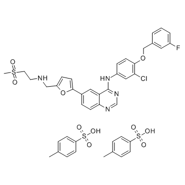 Lapatinib (GW-572016) Ditosylate Structure