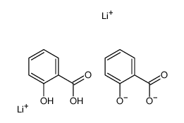 dilithium,2-carboxyphenolate结构式