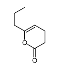 3,4-Dihydro-6-propyl-2H-pyran-2-one Structure