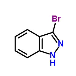 3-溴吲唑结构式