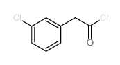 (3-Chlorophenyl)acetyl chloride Structure
