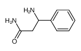 3-amino-3-phenylpropanamide结构式