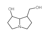 1H-Pyrrolizine-1-methanol,hexahydro-7-hydroxy-, (1S,7R,7aR)-结构式