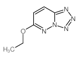 3-ethoxy-1,2,7,8,9-pentazabicyclo[4.3.0]nona-2,4,6,8-tetraene结构式