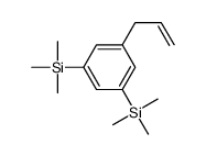trimethyl-(3-prop-2-enyl-5-trimethylsilylphenyl)silane结构式